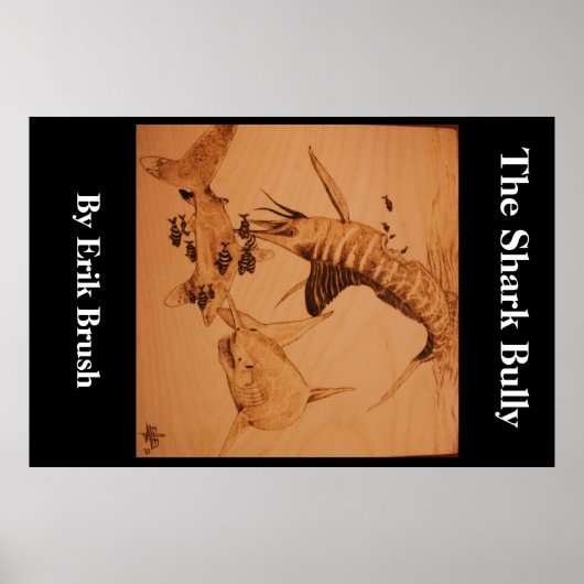 Poster Le Requin Bully, Grand (Devant)