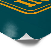 Poster Le requin sarcastique s'y accroche (Coin)