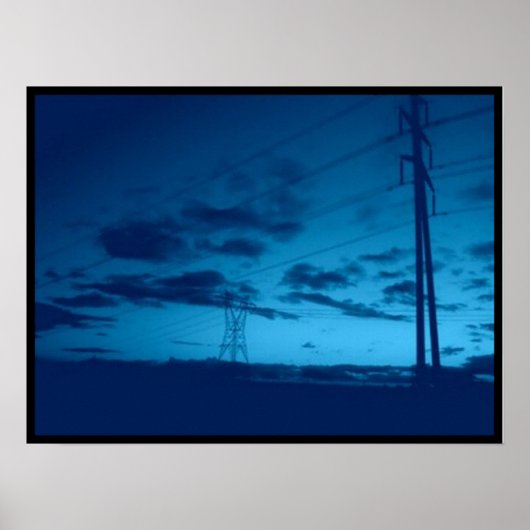 Poster Le réseau a besoin d'énergie (Devant)