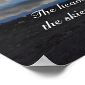 Poster Le réservoir Smith reflète la gloire de Dieu (Coin)