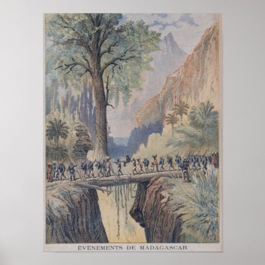 Poster Le Résident général de Madagascar (Devant)