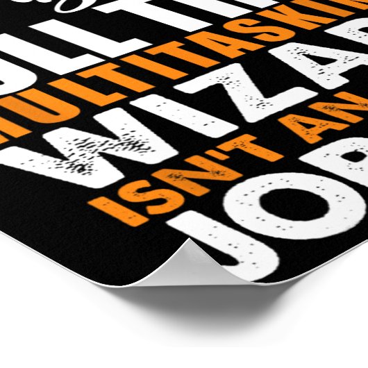 Poster Le Responsable N'Est Pas Un Assistant Titre De Tra (Coin)