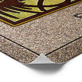 Poster Le reste de la nuit par Alphonse Mucha (Coin)