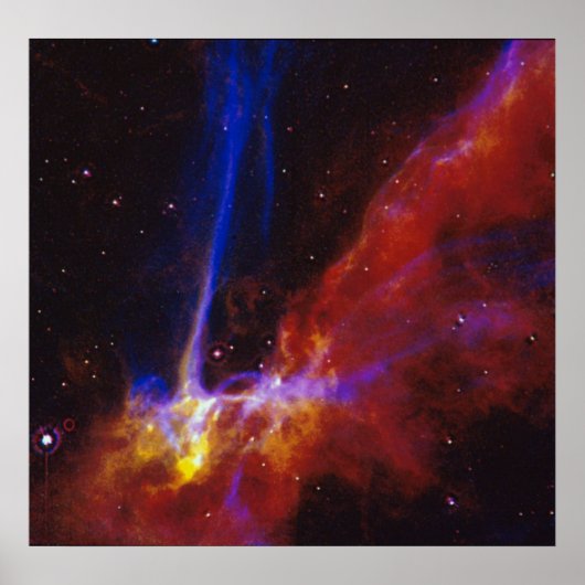 Poster Le reste de la Supernova de Boucle Cygnus (Devant)