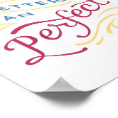 Poster Le résultat est meilleur que l'affiche couleur par (Coin)