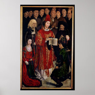 Poster Le retable de Saint-Vincent