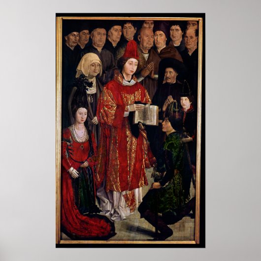 Poster Le retable de Saint-Vincent (Devant)