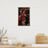 Poster Le retable de Saint-Vincent (Cuisine)