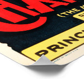 Poster Le retour de Chandu 1934 Ancien film de Thriller d (Coin)