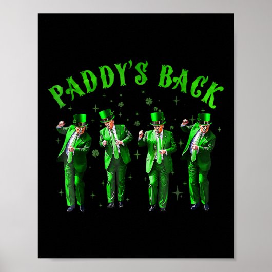 Poster Le retour de Paddy au Jour de la Saint Patrick de (Devant)
