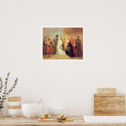 Poster Le retour d'Othello, Acte II, Scène ii de 'Othe (Cuisine)