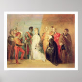 Poster Le retour d'Othello, Acte II, Scène ii de 'Othe (Devant)