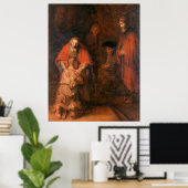 Poster Le retour du fils prodigue Rembrandt (Bureau à domicile)