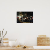 Poster Le retour du roi Frédéric II de Preussen von (Cuisine)