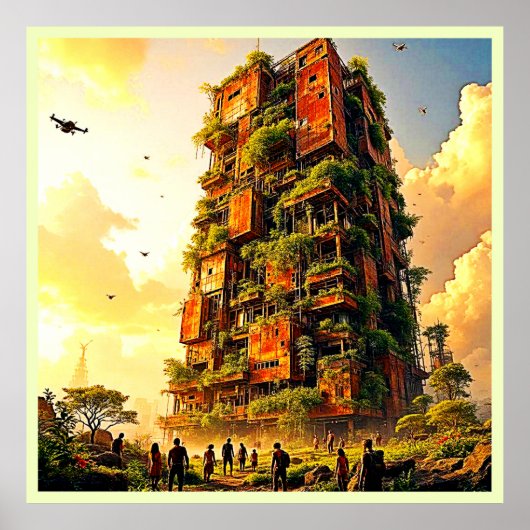 Poster Le retour urbain de la nature (Devant)