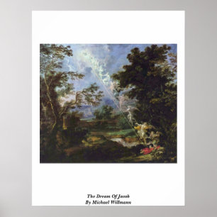 Poster Le rêve de Jacob par Michael Willmann