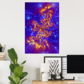 Poster Le rêve de la nuit d'été. (Bureau à domicile)
