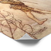 Poster Le rêve de la nuit d'été Puck Arthur Rackham (Coin)