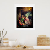 Poster Le rêve de Saint Bernard (Cuisine)