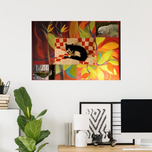 Poster Le rêve d'Euclid (Bureau à domicile)