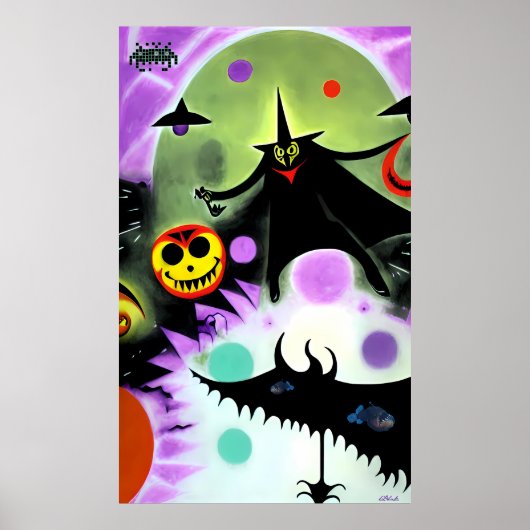 Poster Le rêve d'Halloween (Devant)