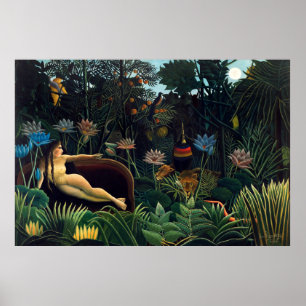 Poster Le rêve d'Henri Rousseau