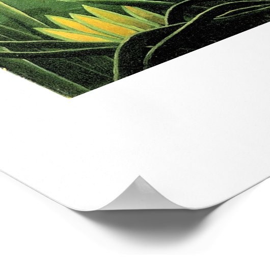 Poster Le rêve d'Henri Rousseau (1910) (Coin)