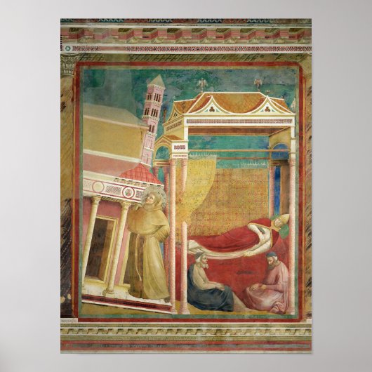 Poster Le rêve d'Innocent III, 1297-99 (Devant)