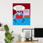 Poster Le rêve d'un monde meilleur (Bureau à domicile)