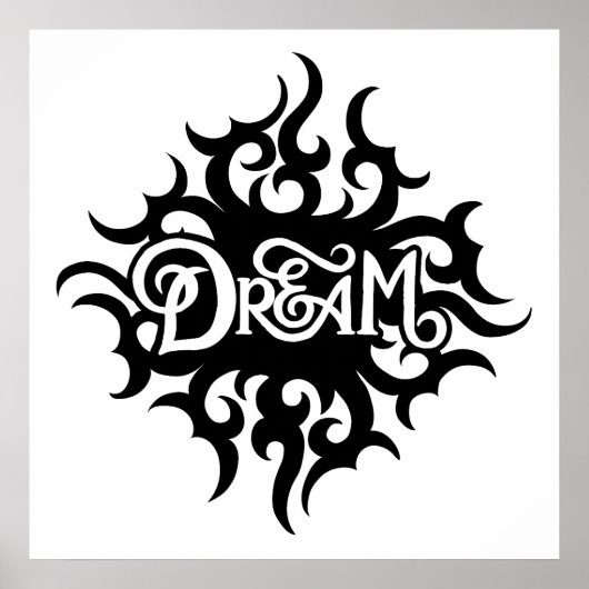 Poster Le rêve est une réalité alternative (Devant)