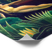 Poster Le rêve | Henri Rousseau | (Coin)