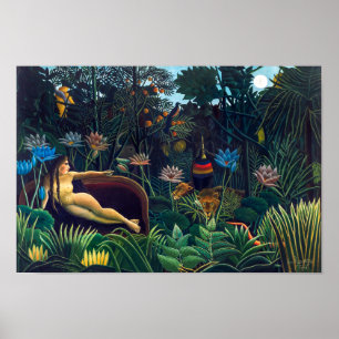 Poster Le rêve   Henri Rousseau  