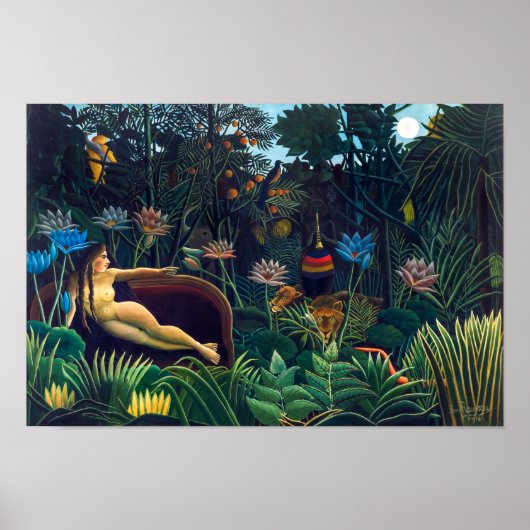 Poster Le rêve | Henri Rousseau | (Devant)