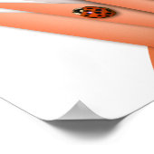 Poster Le rêve surréaliste de la tangerine de Mila (Coin)