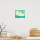 Poster Le réveil (Cuisine)