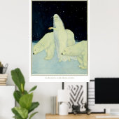 Poster Le Rêveur des Rêves : Blanc, Éclairant et brillant (Bureau à domicile)