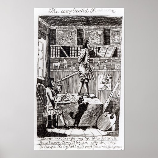 Poster Le Richardson compliqué, 1724 (Devant)