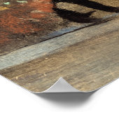 Poster Le rideau, 1880 par Edgar Degas (Coin)