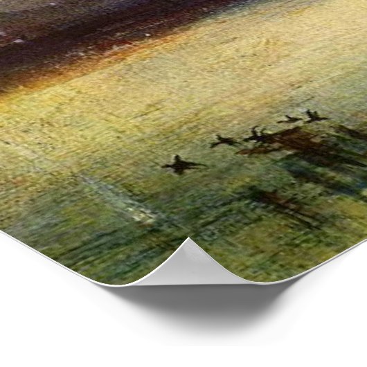 Poster Le Rigi Bleu, lever du soleil (Coin)