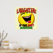 Poster Le rire est le meilleur remède (Cuisine)