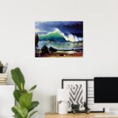 Poster Le rivage de la mer Turquoise (Bureau à domicile)