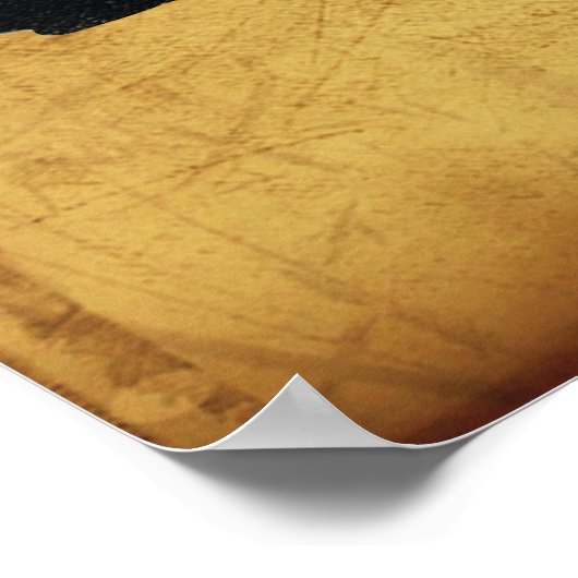 Poster Le roadster Classic MG MGB (Coin)