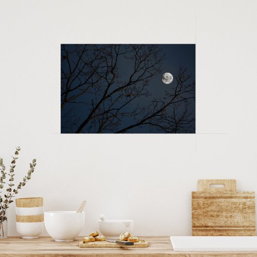 Poster Le Robin et la Lune (Cuisine)