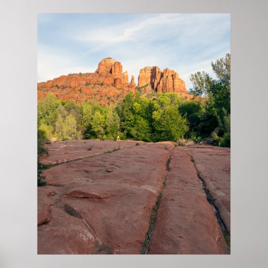 Poster Le Rocher de la Cathédrale (Devant)