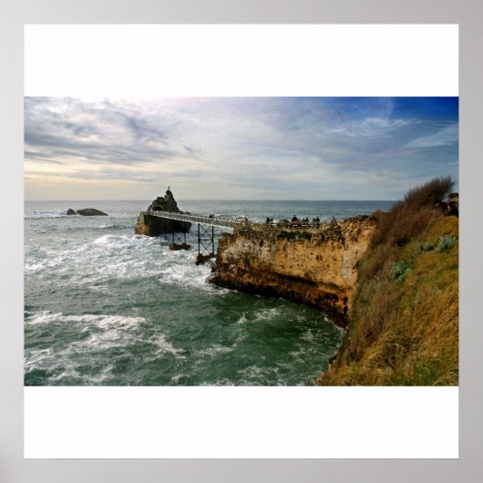 Poster Le rocher de la vierge (Devant)