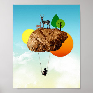 Poster Le rocher de notre existence