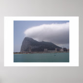 Poster Le Rocher, Gibraltar (Devant)