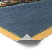 Poster "Le Rocher" Vue de l'île d'Alcatraz (Coin)