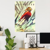 Poster Le Rocketeer (Bureau à domicile)