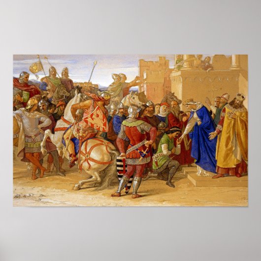 Poster Le roi Arthur et les chevaliers de la table ronde (Devant)